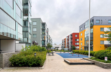 Asuintaloja Tikkurilassa