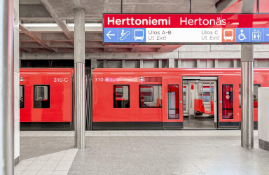 Herttoniemi metroasema
