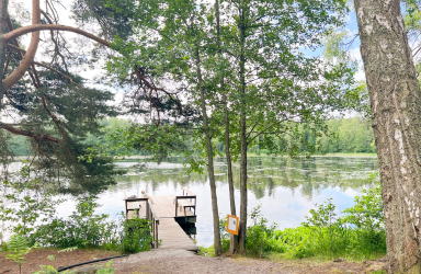 Kauniainen Gallträskin uimapaikka