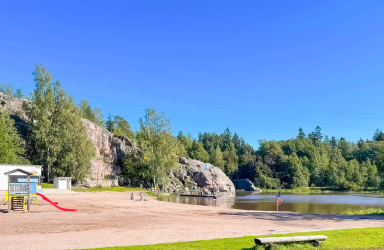 Pikkukosken uimaranta Oulukylässä