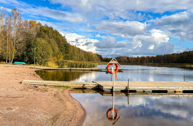 Syväjärven ranta