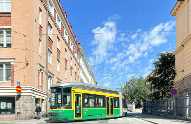 Raitiovaunu Ullanlinna