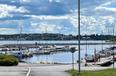Halkoniemen satama Lentävänniemi