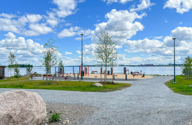 Ulkokuntosali Niemenranta Näsijärvi