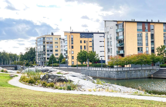 Aurinkolahti asuintalot